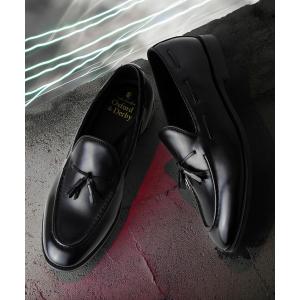 ローファー WEB限定 本革 レザー スリム タッセル ローファー / London Shoe Make Oxford and Derby 9016