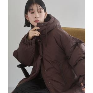 ダウンコート ダウンジャケット 中綿 ワッシャーナイロン(撥水)ミディアムコート レディース
