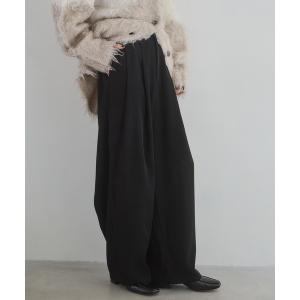 パンツ ポリツイル カーヴィパンツ レディース