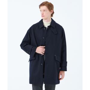 ステンカラーコート コート ライトメルトン BALBY(バルビー) メンズ