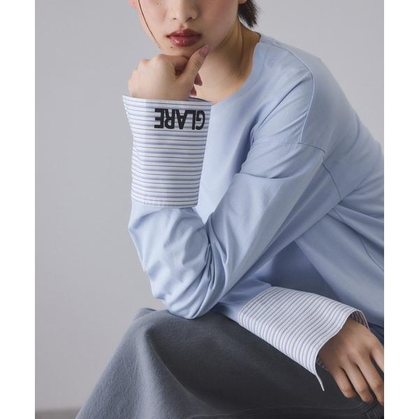 tシャツ シャツカフスロングスリーブTシャツ レディース