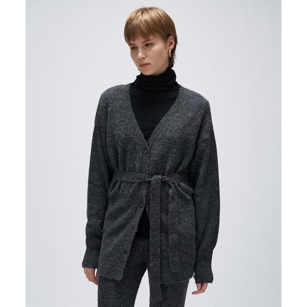 カーディガン 「セットアップ」ベルトカーディガン レディース