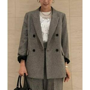 ジャケット テーラードジャケット CHIC TWEEDダブルジャケット レディースの商品画像