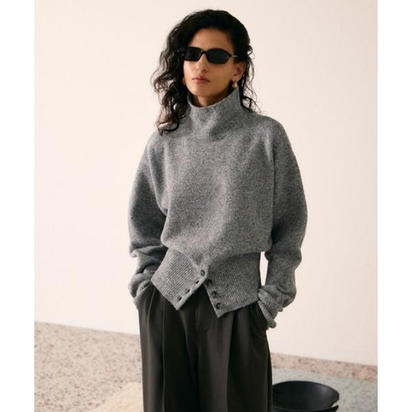 ニット セーター WARMING TURTLE KNIT TOPS レディース