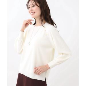 ゆったりラグランニット レディース