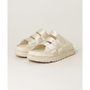 「UGG」 フラットサンダル 7 ホワイト レディース