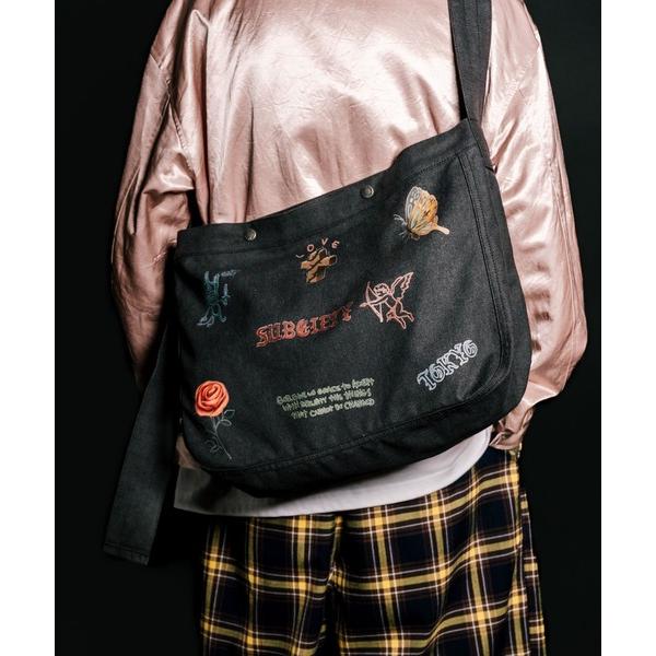 ショルダーバッグ Memorial newspaper bag メンズ レディース