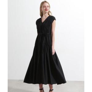 「PINKY&DIANNE」 ノースリーブワンピース 36 ブラック レディース