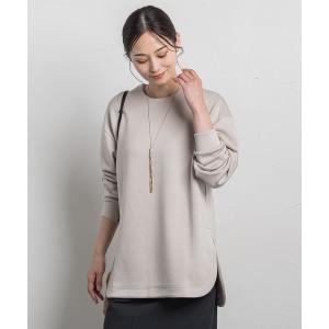 tシャツ 「WEB限定」ふんわリッチプルオーバー「手洗い可能」 レディース