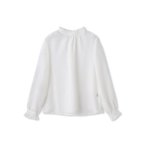 ブラウス シャツ フリルジョーゼットブラウス レディース