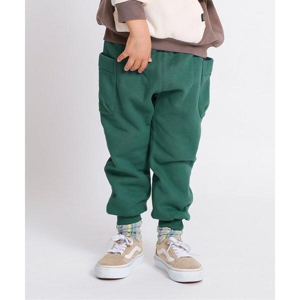 パンツ 「ジュニア対応」あったか素材のゆったりカットソーパンツ キッズ 子供服 男の子 女の子