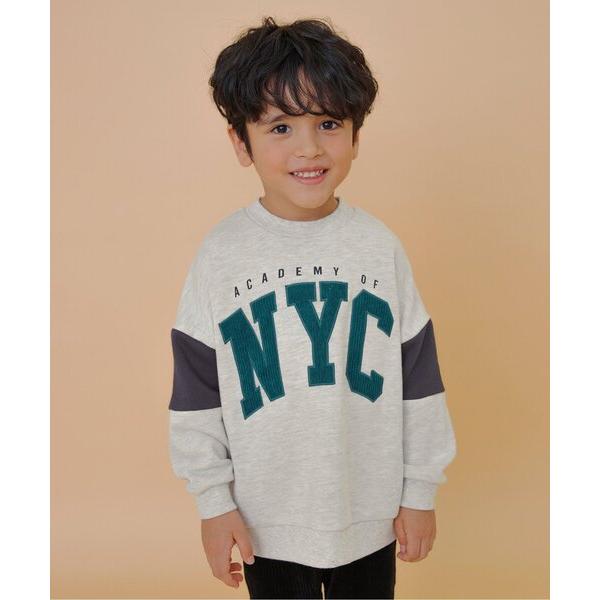 トレーナー  「ジュニア対応」切替ロゴトレーナー(セットアップ可) キッズ 子供服 男の子 女の子