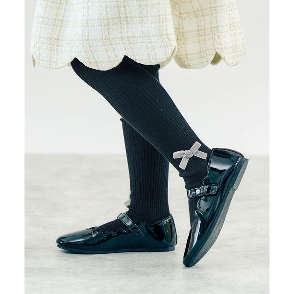 タイツ 「ジュニア対応」リボンラメタイツ キッズ 子供 女の子