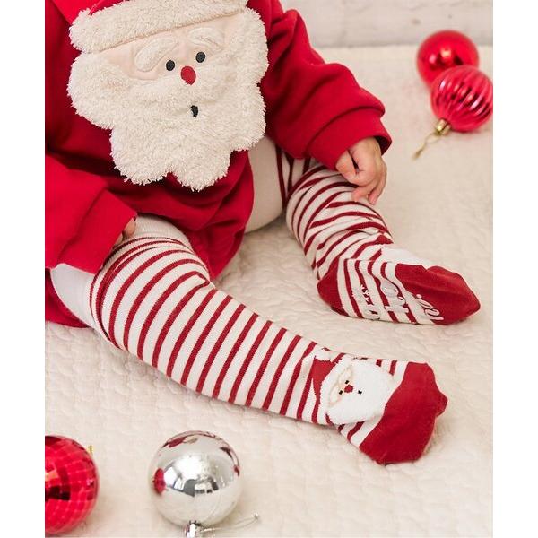 ベビーシューズ クリスマスモチーフタイツ