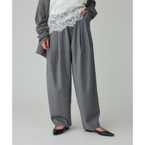 パンツ TWタックツイルパンツ レディース