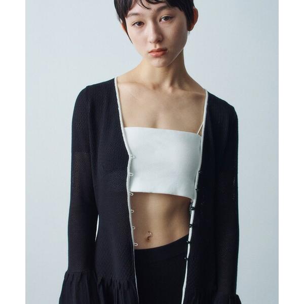 チューブトップ ベアトップ 「Re」bandeau bra short top