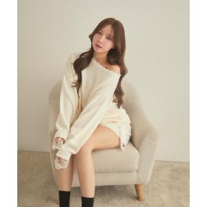 セットアップ レースニットセットアップ レディース