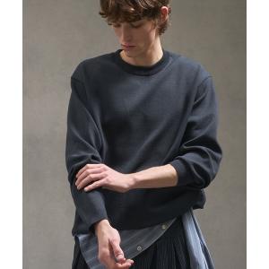 セーター ニット バウンドウールクルーネックニット メンズ