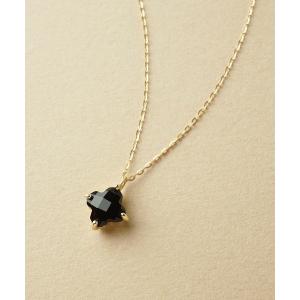 TAKE-UP（テイクアップ） ピアス K18リリィカットオニキス セカンド