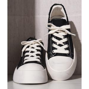 スニーカー DIRTY加工 厚底スニーカー / DIRTY-Processed Chunky-Sole Sneakers メンズ レディース