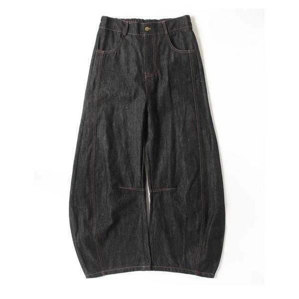 ジーンズ Curved Silhouette Wide Denim Pants / カーブシルエット...