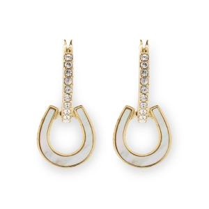 HERMES（エルメス） ピアス 正規ラッピング 新品 mini Pop H マロン