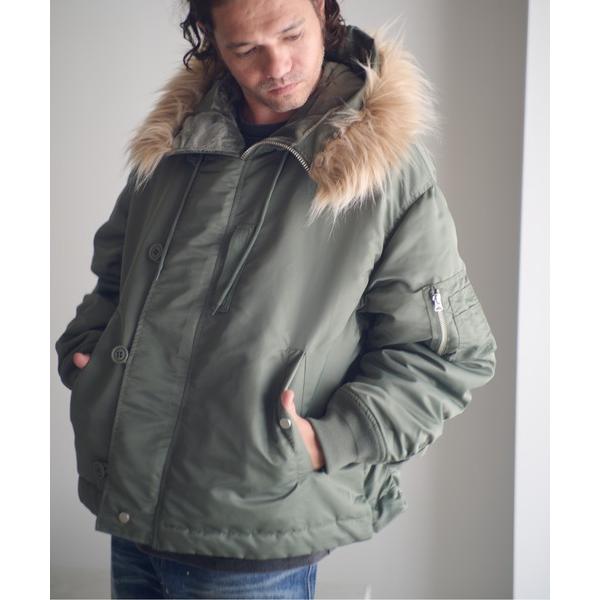 ミリタリージャケット モッズコート ADAMPATEK/N-2.5B jacket/N2.5Bフライ...