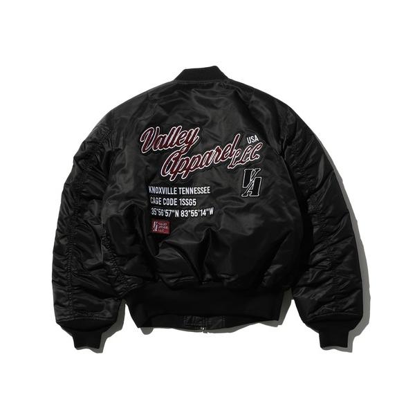 ma1 ma-1 スタジャン風MA-1 フライトナイロンジャケット/フライトジャケット メンズ