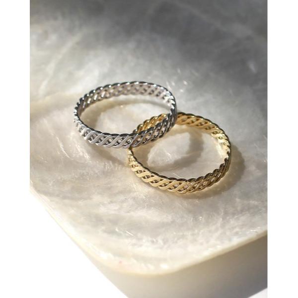 指輪 リング ブレードメタルリング レディース