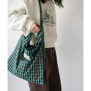 ショルダーバッグ バッグ 「 Port / ポート 」 2WAY モダン チェック トートバッグ # レディース メンズ