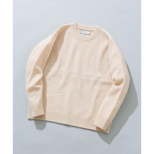 セーター ニット 「XLサイズあり」シェットランドウールクルーネックニット メンズ
