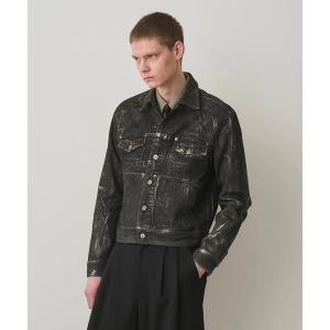 ジーンズ 「JUHA/ユハ」SILVER FOIL DENIM JACKET メンズ