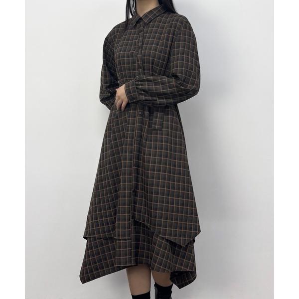 ワンピース イレヘムアシメワンピース