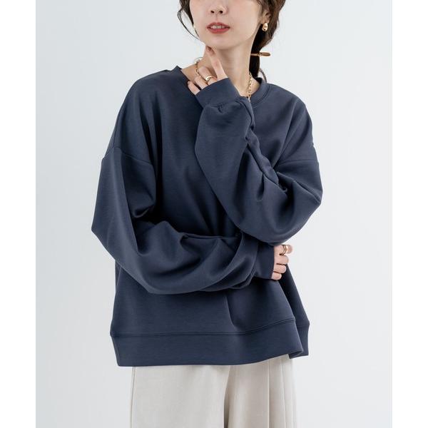 トレーナー スウェット 「SABUROKU」ゆるっと抜け感シルエット ボリュームスリーブ 裏毛 プル...