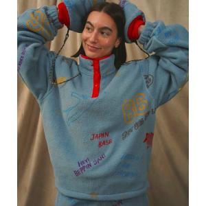 HUMAROUS ハンドドローフラッフィープルオーバー レディース メンズ