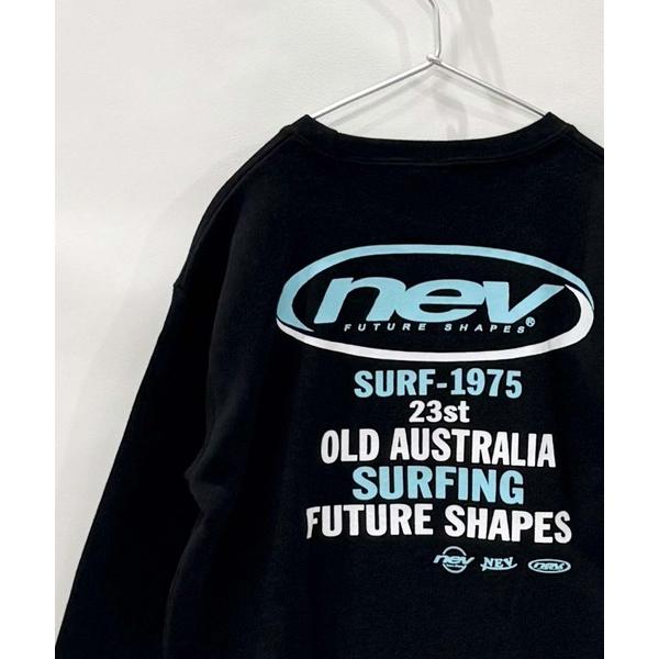 トレーナー NEV SURF / ネブサーフ バックプリント ビッグシルエット トレーナー スウェッ...