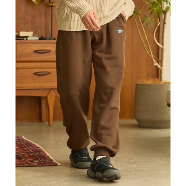 スウェットパンツ ジャージ 裏ボアフリース ワンポイントロゴ リラックスフィット ジョガースウェット...