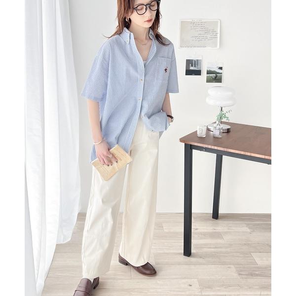 「Java」 半袖シャツ SMALL ブルー レディース