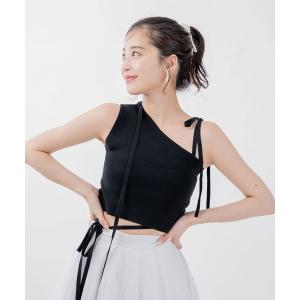 「qumerry.」 ノースリーブトップス SMALL ブラック レディース