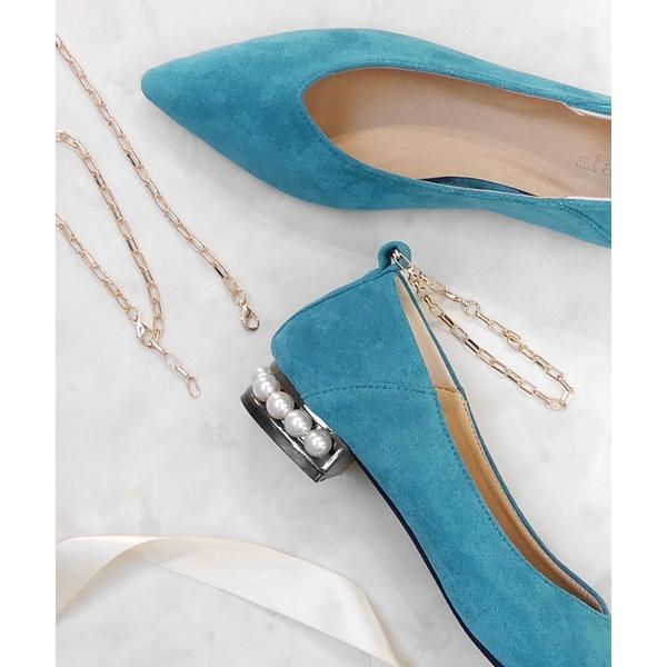 「alala」 フラットパンプス L ブルー レディース