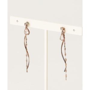 「Canal 4℃」 ピアス（両耳用） FREE ピンクゴールド レディース