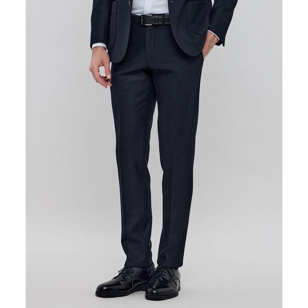 スラックス 「WEB・一部店舗限定」「FLEX JERSEY」ウールメルトンジャージーセットアップパ...