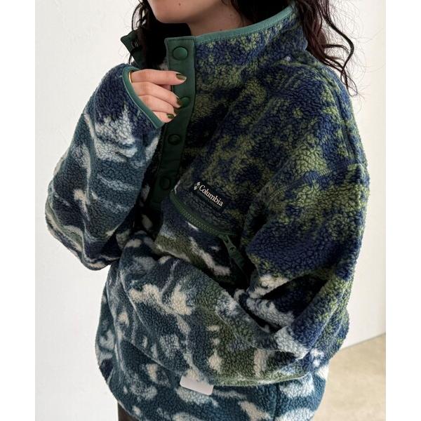 ブルゾン アウター 「columbia/コロンビア」ヘルベチアIIプリントフリース レディース
