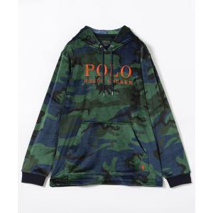 パーカー 限定展開 POLO RALPH LAUREN/ポロラルフローレン Brushed Velour L/S Hoodie / ベロア ロングスリ