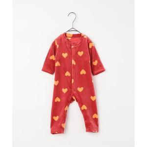 ベビー服 ロンパース ベロアタッチのメルティ起毛フリースぬくぬくカバーオール｜ZOZOTOWN Yahoo!店