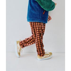 パンツ 「ジュニア対応」ベロアタッチのメルティ起毛フリースぬくぬくタックパンツ キッズ 子供服 男の子 女の子｜ZOZOTOWN Yahoo!店