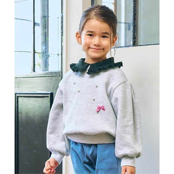 トレーナー 「ジュニア対応」襟付トレーナー キッズ 子供服 女の子