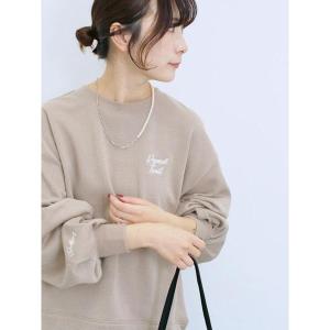 tシャツ ラメ裏毛プルオーバー レディース