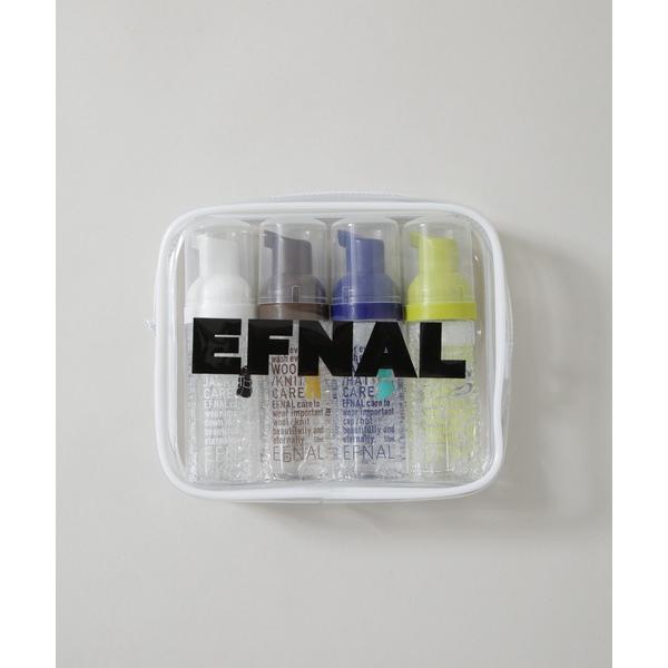 ランドリーグッズ EFNAL care/ミニボトル4本セット 水のいらない泡洗剤