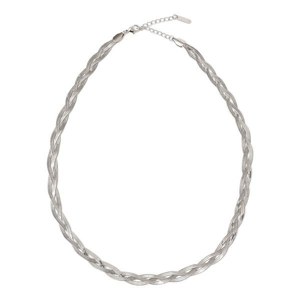 ネックレス SHIPS Colors:スネークチェーン メッシュ ネックレス レディース